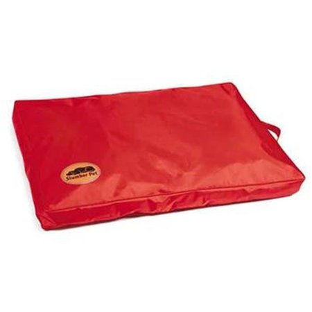 SLUMBER PET Slumber Pet ZW3422 42 83 42 x 28 in. Toughstructable Dog Bed; Red - Large ZW3422 42 83